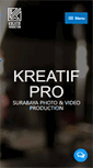 Mobile Screenshot of kreatifproduction.com